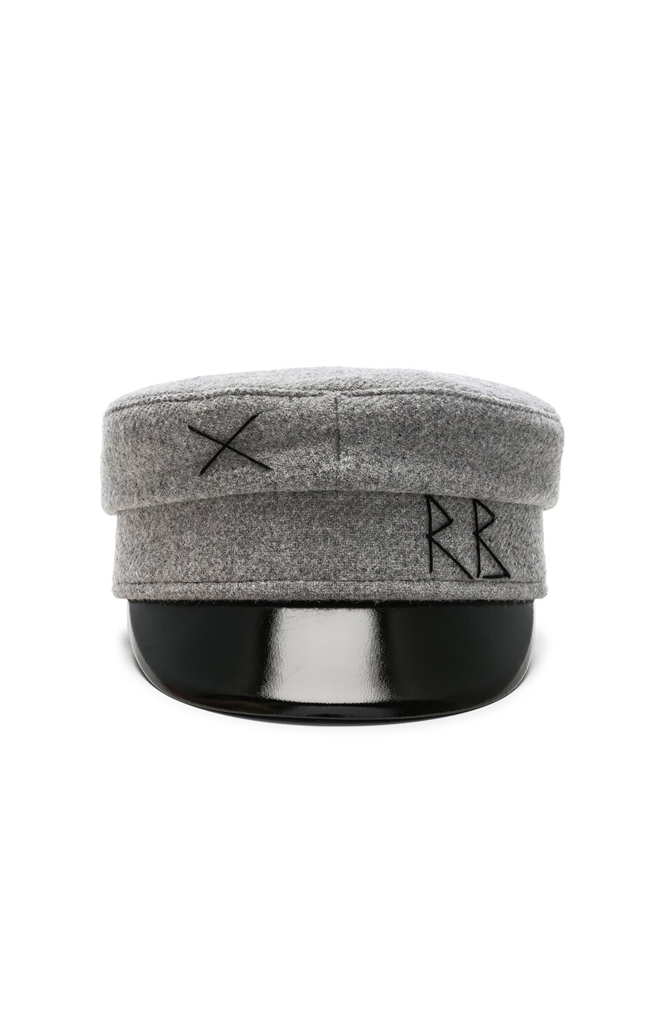 Image 1 of Ruslan Baginskiy Wool Stitch Cap in Grey