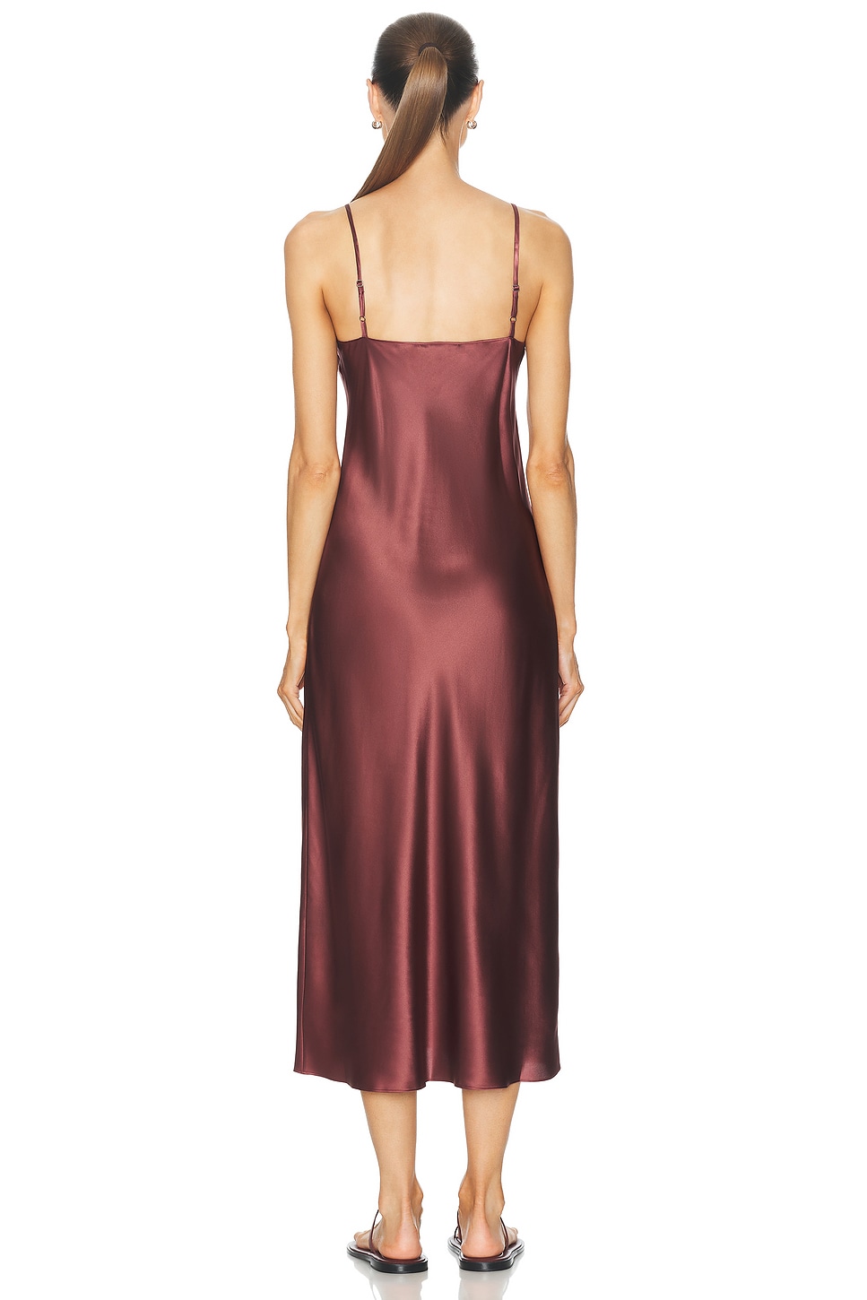 Sablyn Taylor V Neck Bias Cut Dress