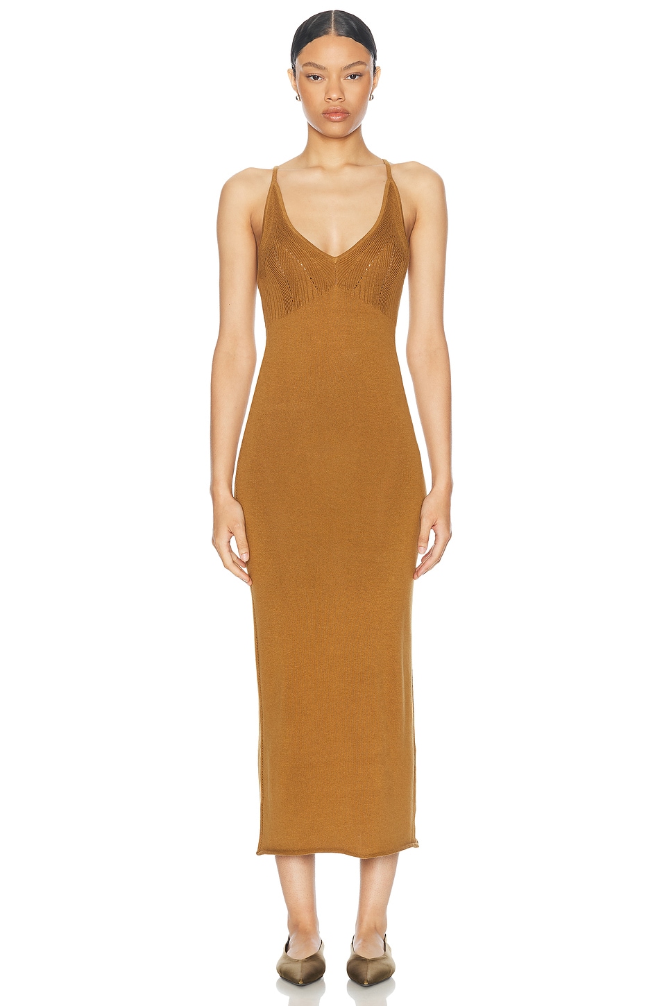 Image 1 of SABLYN Marella Dress in Matte Gold