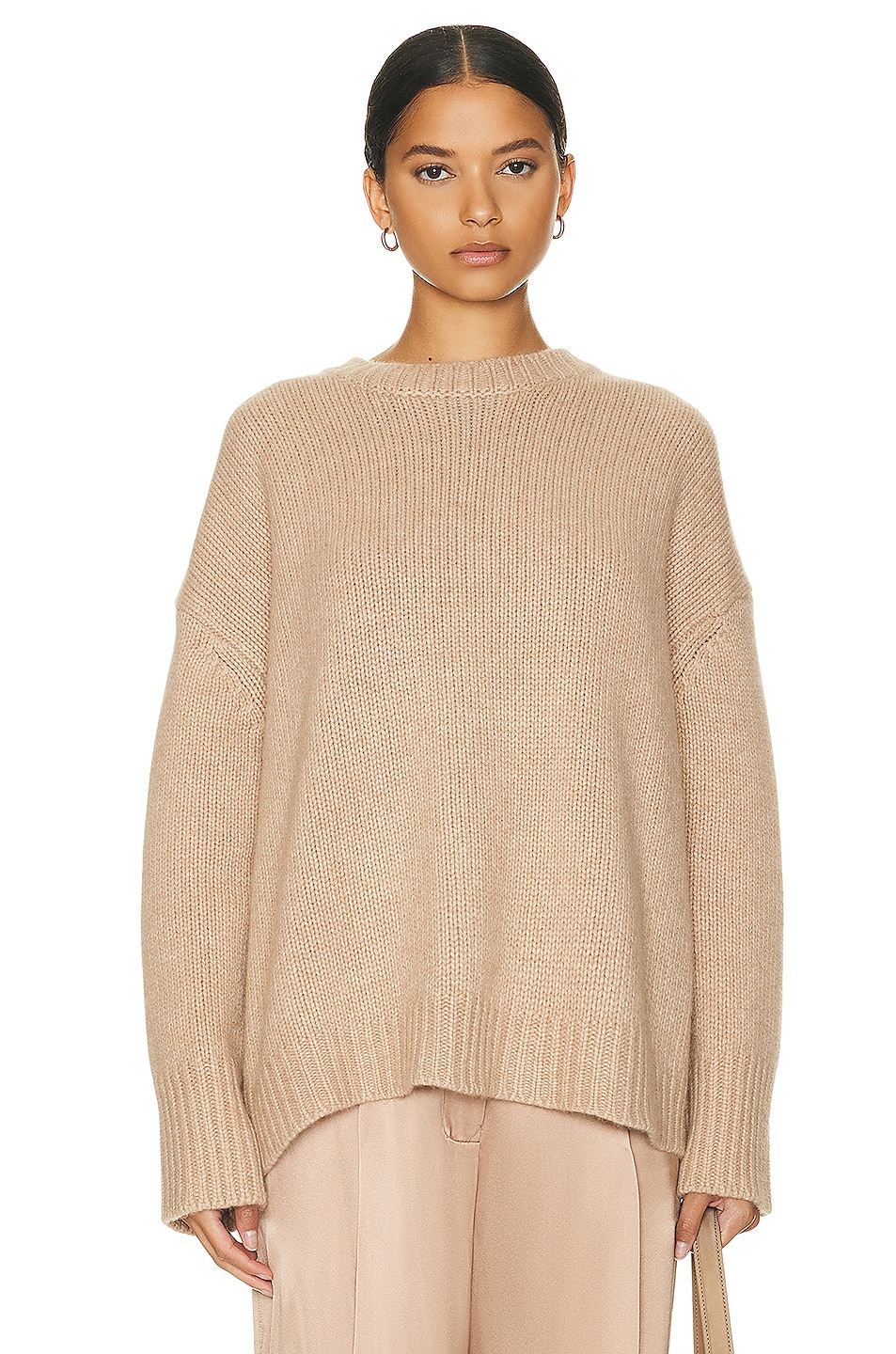 Image 1 of SABLYN Mimi Cashmere Sweater in Almondine
