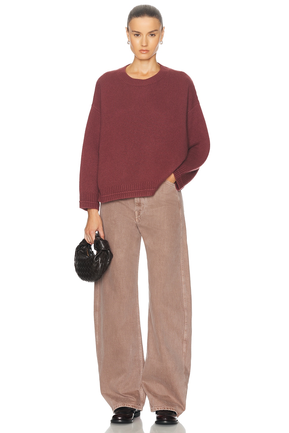 Sablyn Alston Boyfriend Crewneck Sweater thumbnail