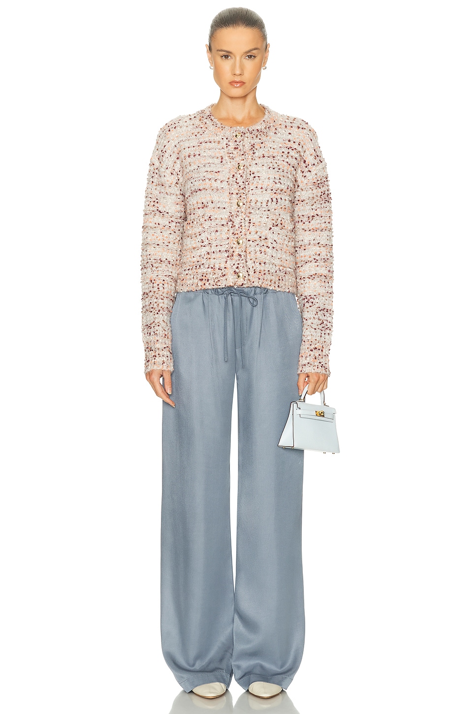 Sablyn Helena B Cropped Double Pocket Cardigan