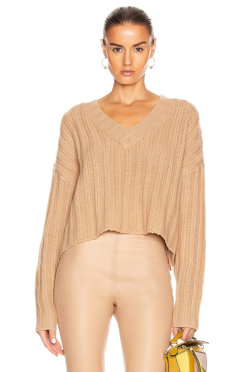 Image 1 of SABLYN Dominique Sweater in Caramel