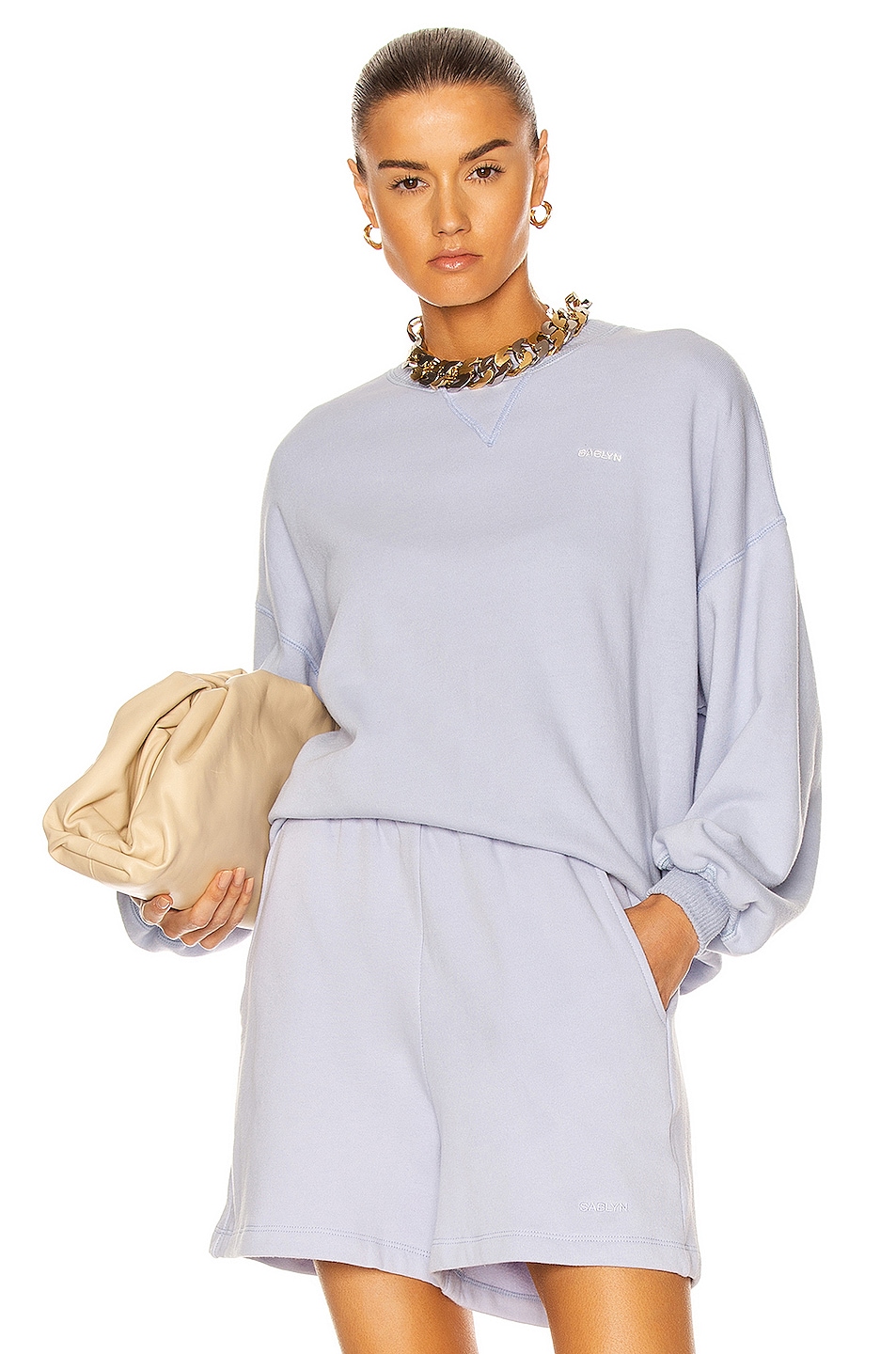 Image 1 of SABLYN Frankie Sweatshirt in Lavender