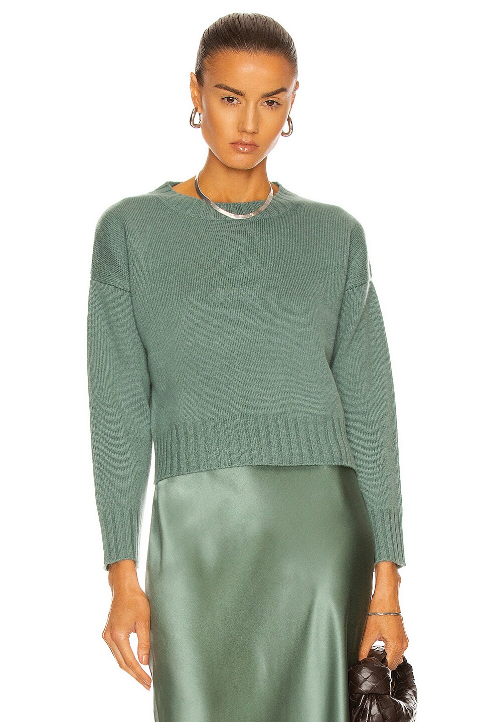 Image 1 of SABLYN Nellie Sweater in Forest Green