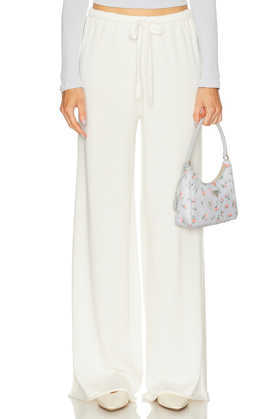 Adler Relaxed Straight Leg Pant in Cream