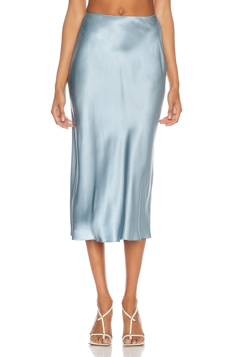 Image 1 of SABLYN Miranda Midi Skirt in Sky