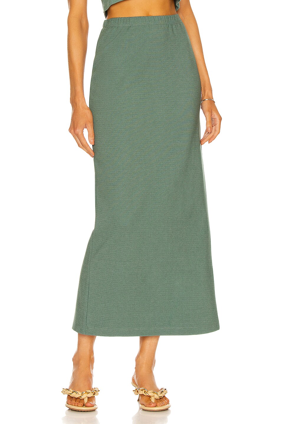 Image 1 of SABLYN Daphne Skirt in Forest Green