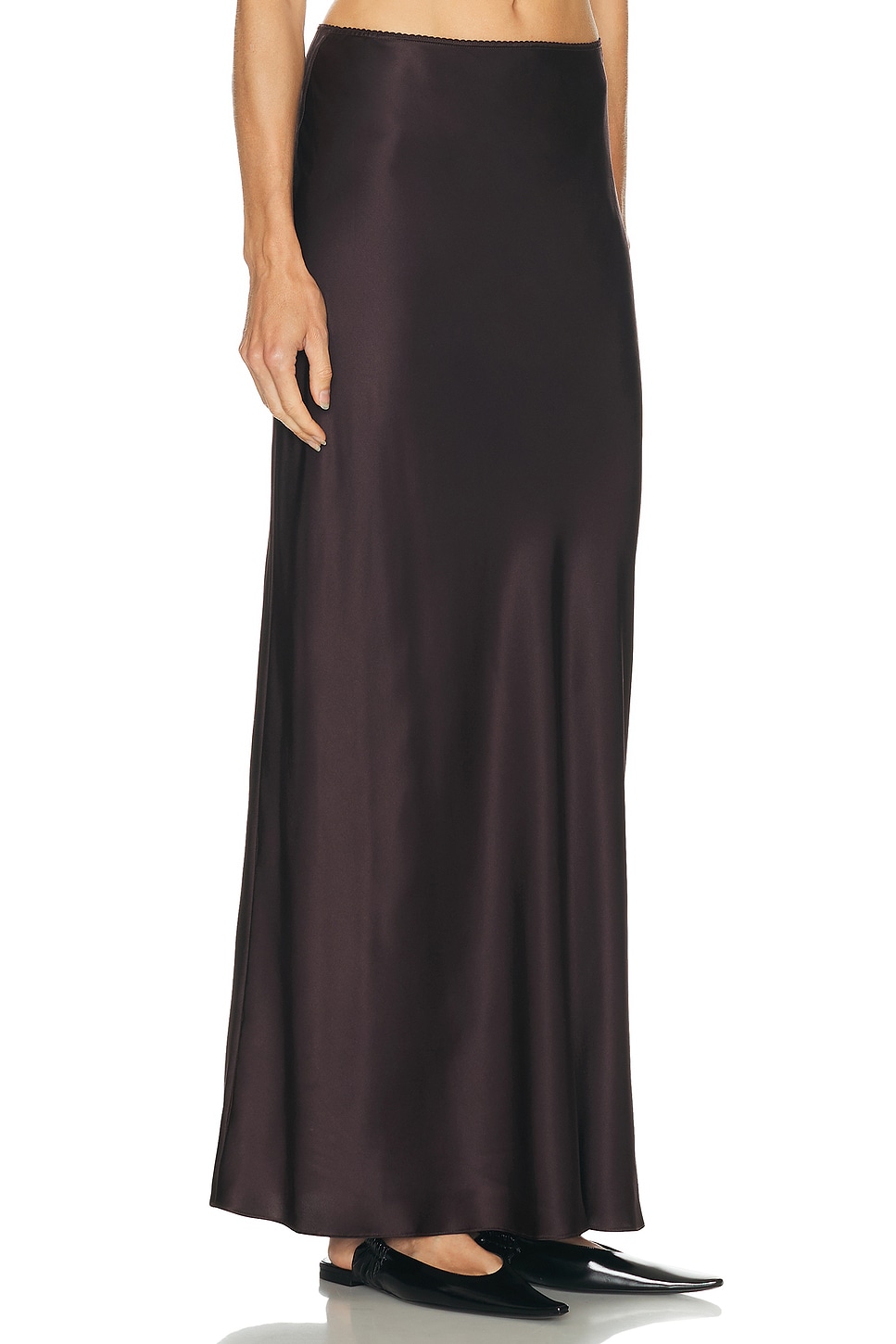 Sablyn Grace Bias Cut Maxi Skirt In Black