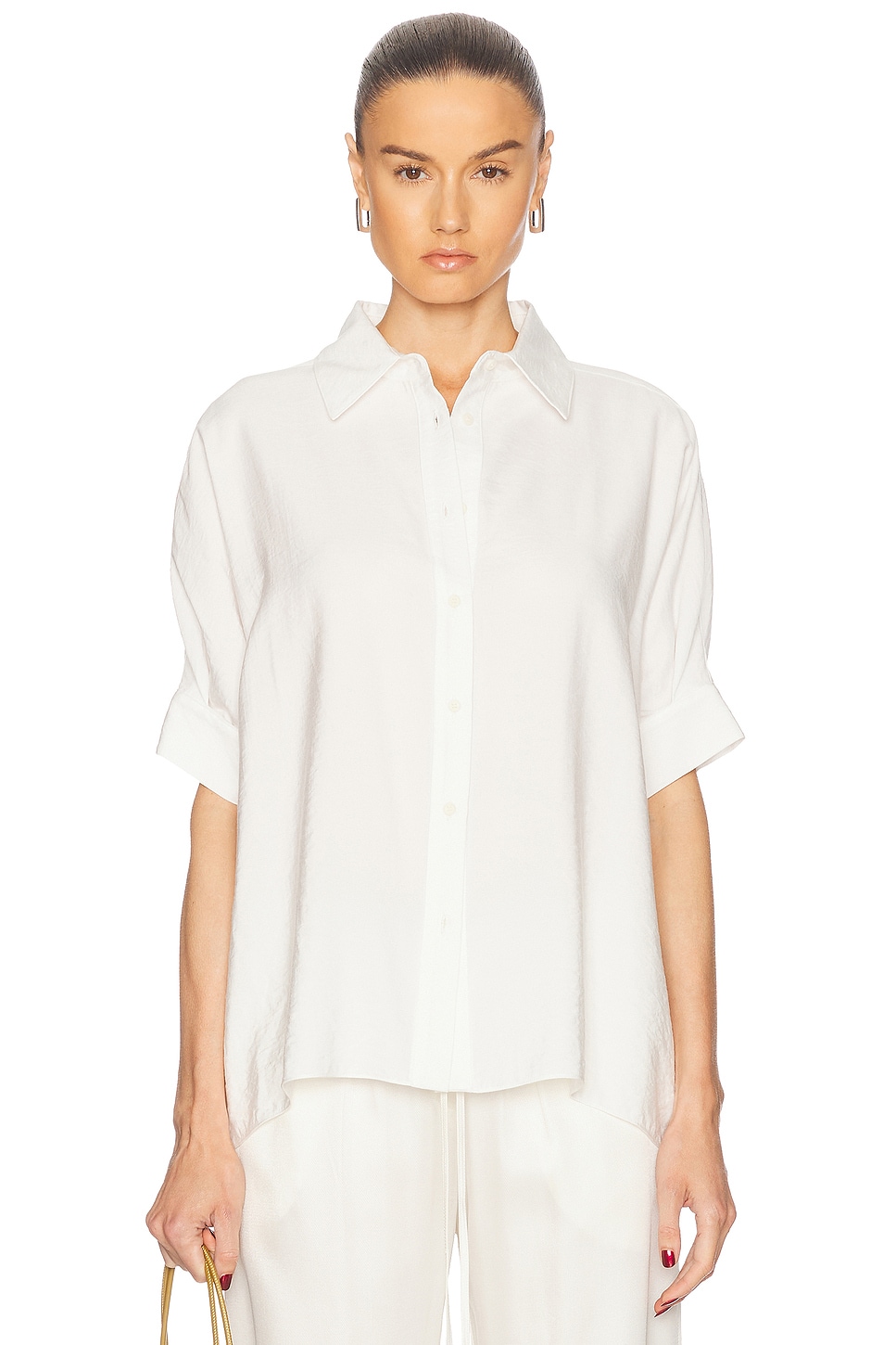 Gisele Shirt in White