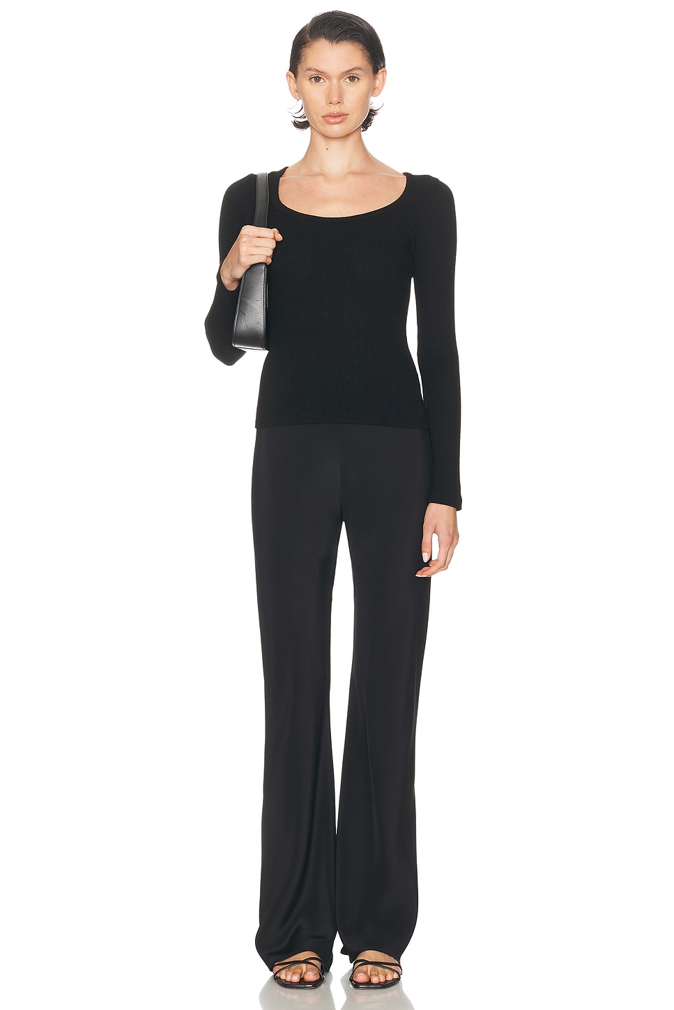 Sablyn Isla Scoop Neck Long Sleeve Tee