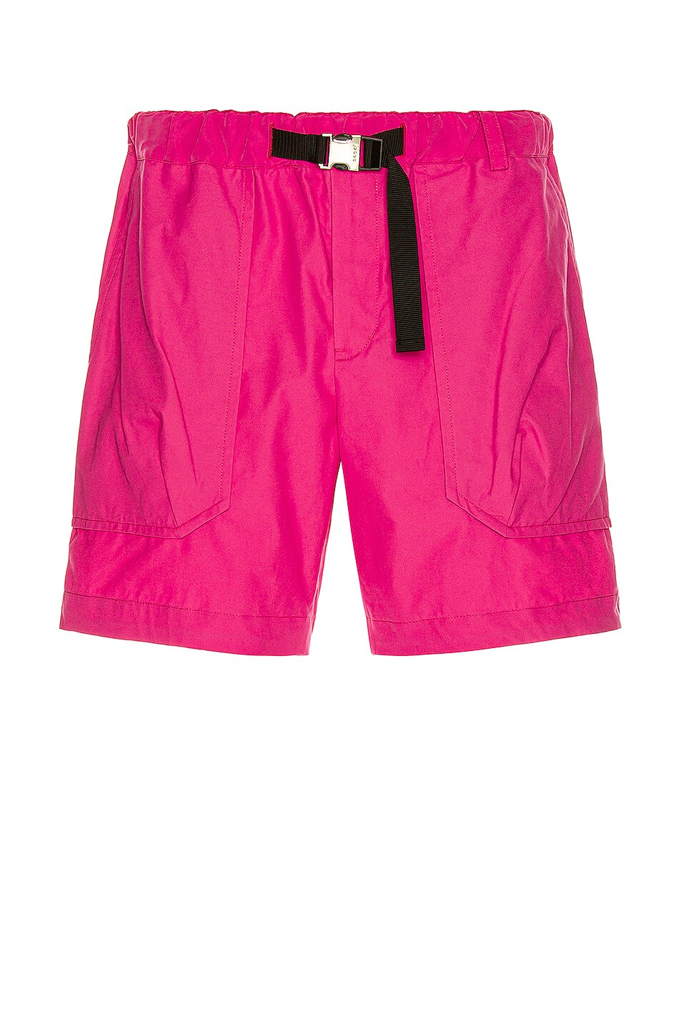 Image 1 of Sacai Weather Mix Shorts in Pink