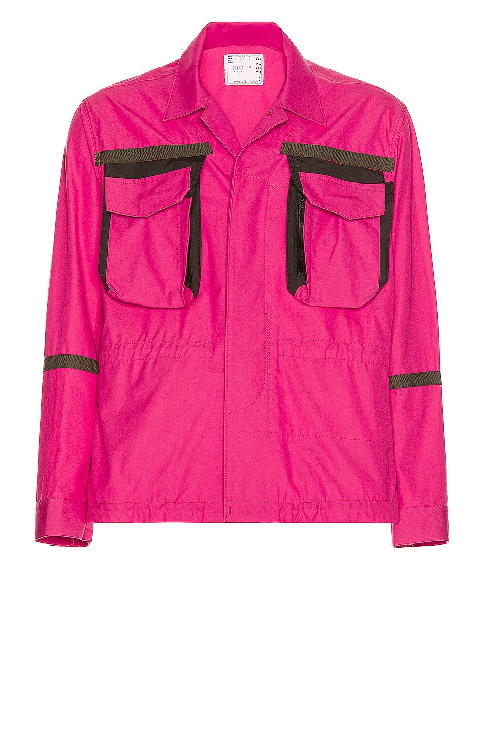 Image 1 of Sacai Weather Mix Blouson in Pink