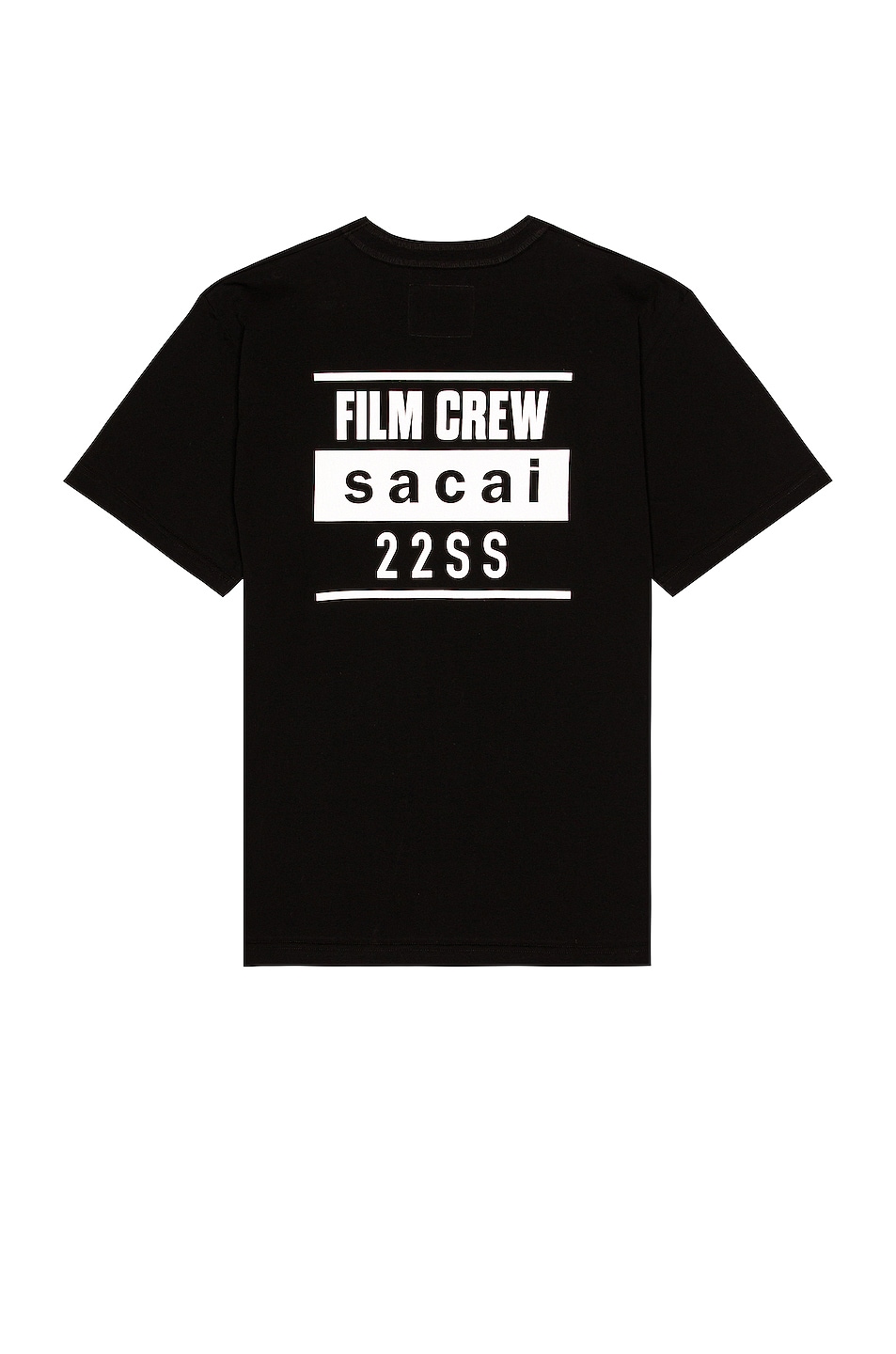 Image 1 of Sacai Film Crew T-Shirt in Black