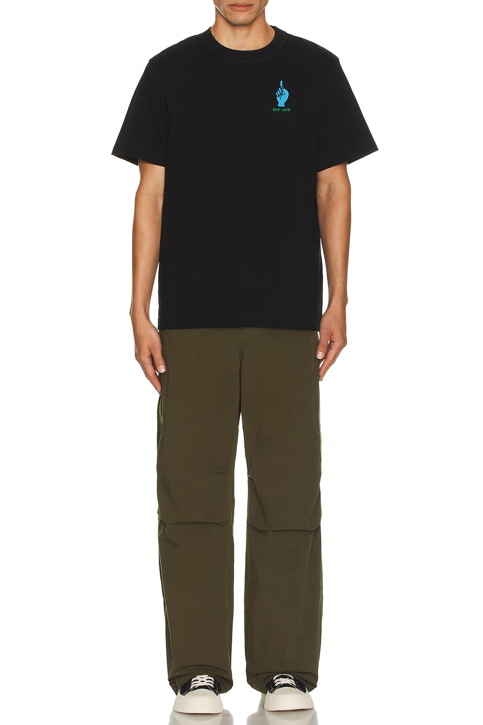 Image 1 of Sacai Gonz T-Shirt in Black