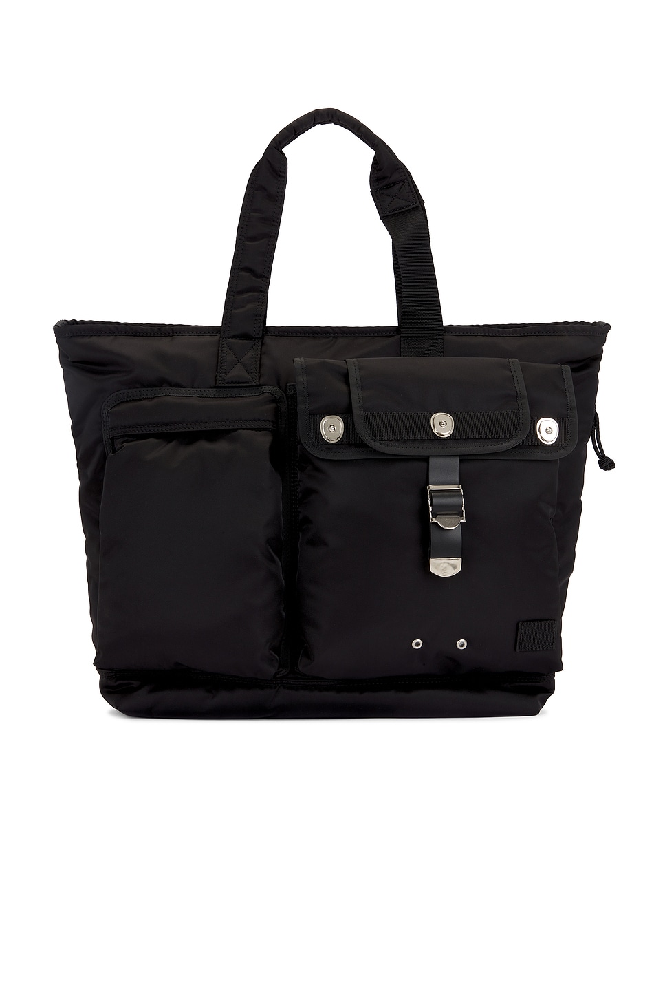 Porter Yoshida Pocket Tote in Black