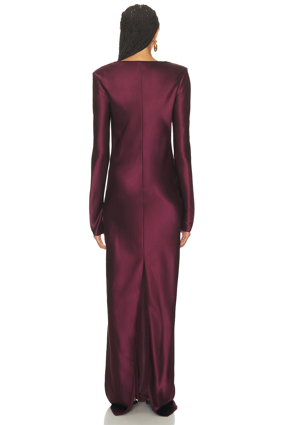 green emerald velvet dress Astr The Label Gaia Dress in Red