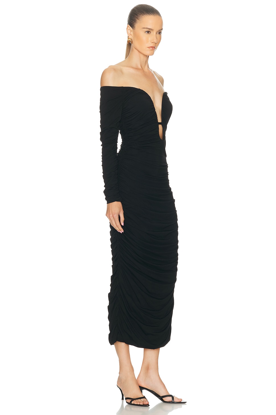 Sans Faff Wren Midi Dress In Black