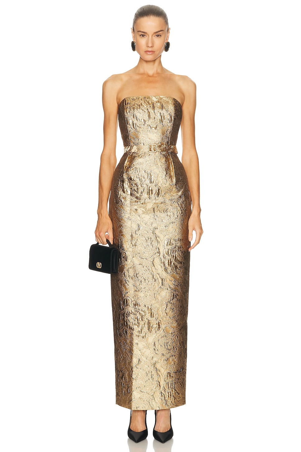 Image 1 of SANS FAFF Blair Dress in Gold