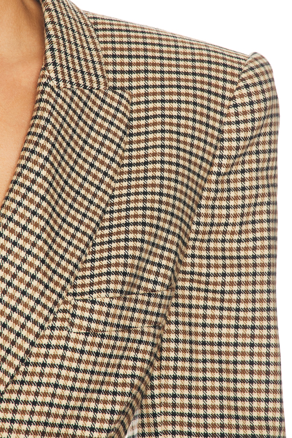 Check Amberly Evening Blazer Dress
