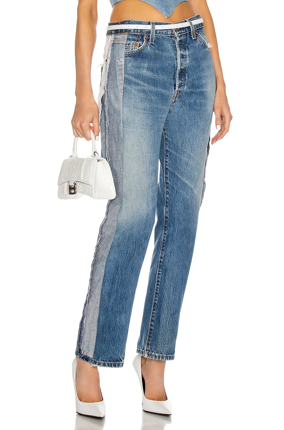 Image 1 of SAMI MIRO VINTAGE Porterhouse Straight in Denim