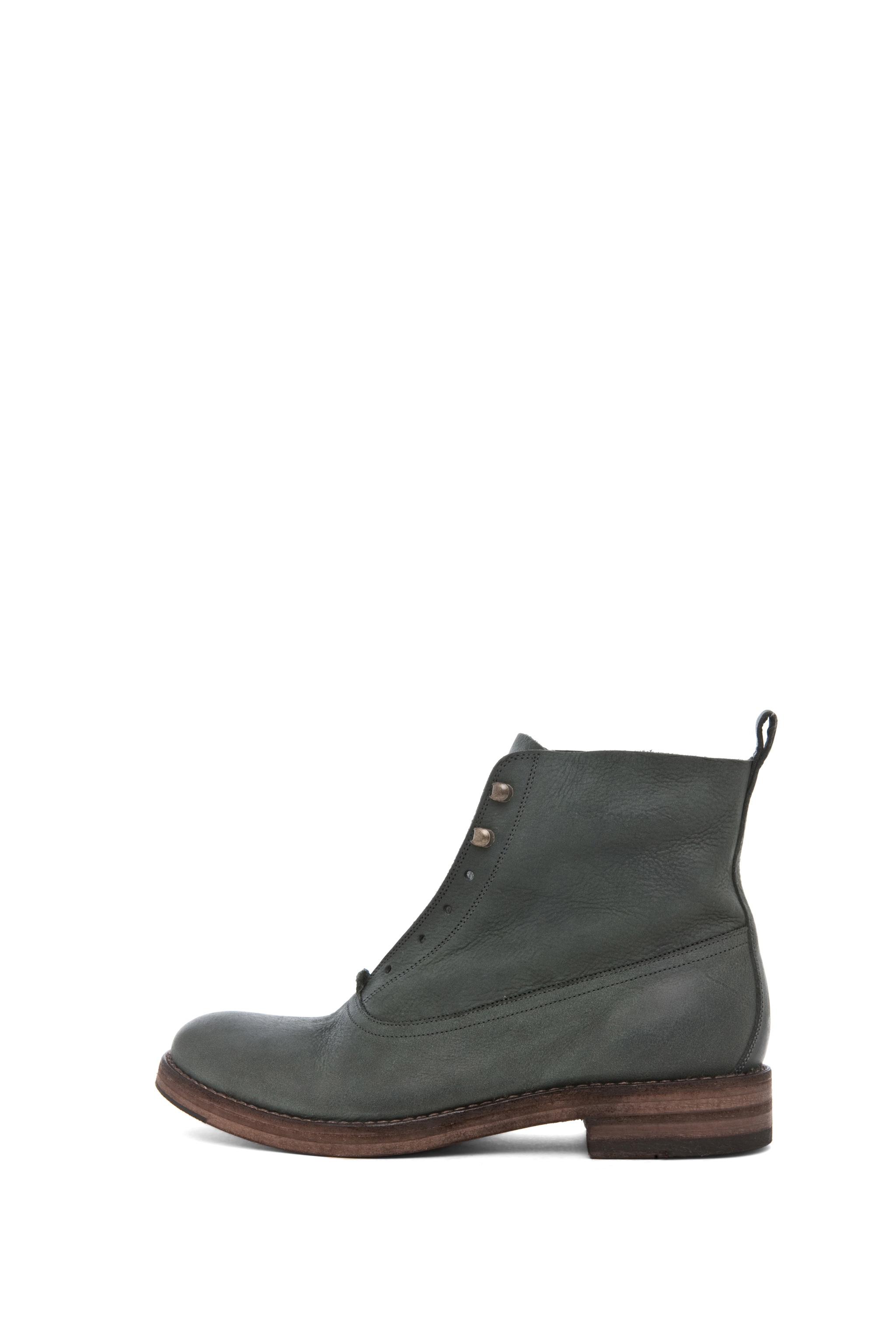 Image 1 of Sartore Pesca Lace Up Bootie in Green
