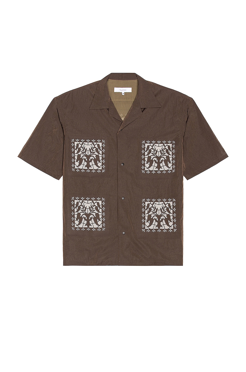 Image 1 of Sasquatchfabrix Kirigami Shirt in Dark Brown