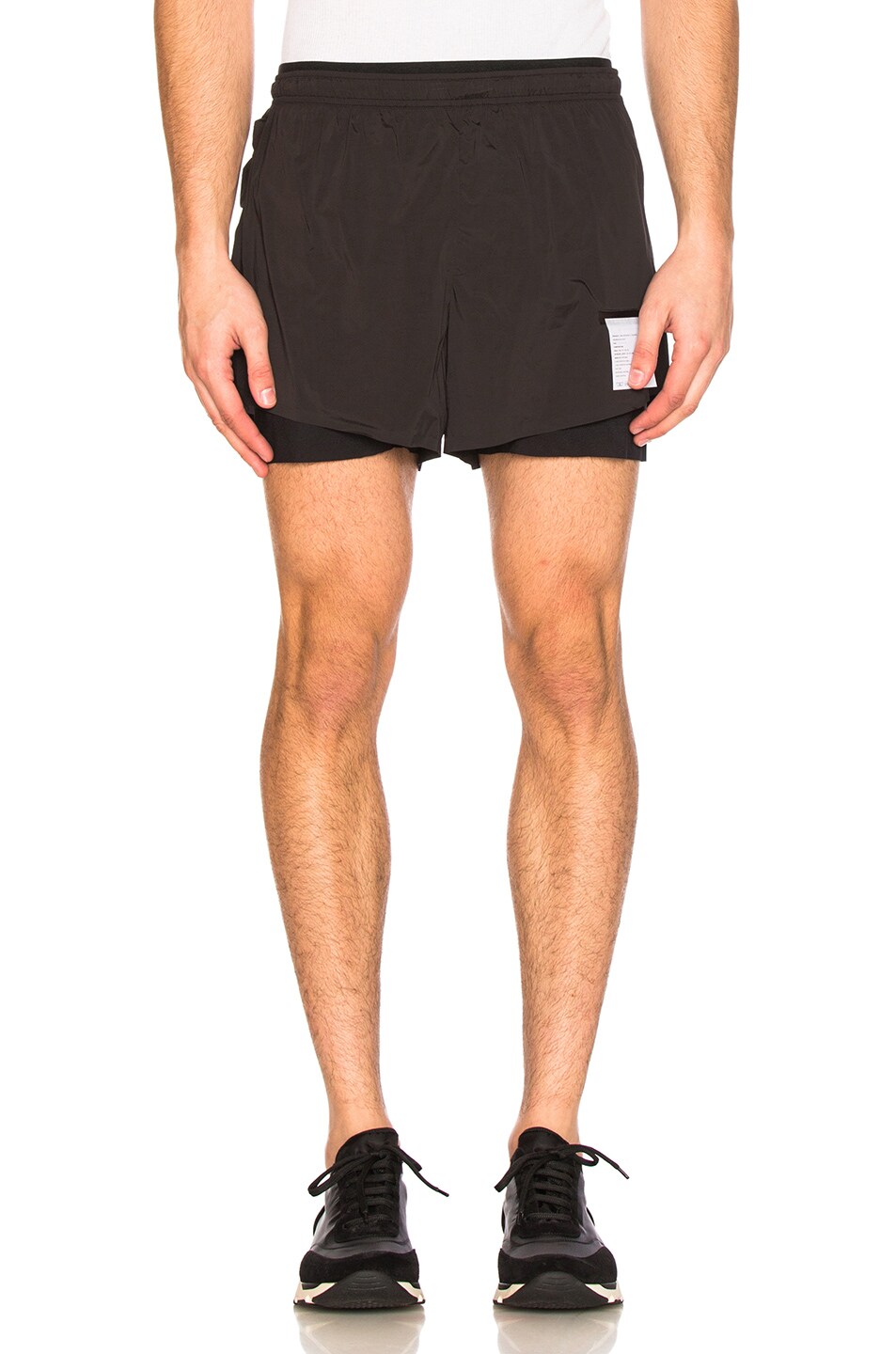 Image 1 of Satisfy Short Distance 3" Shorts in Black