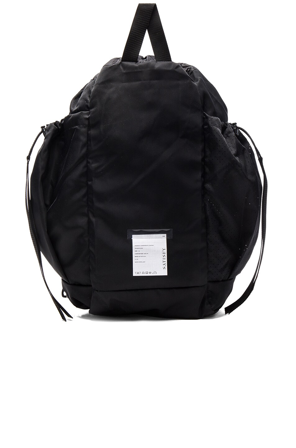 Image 1 of Satisfy Bombardier Gym Bag in Black