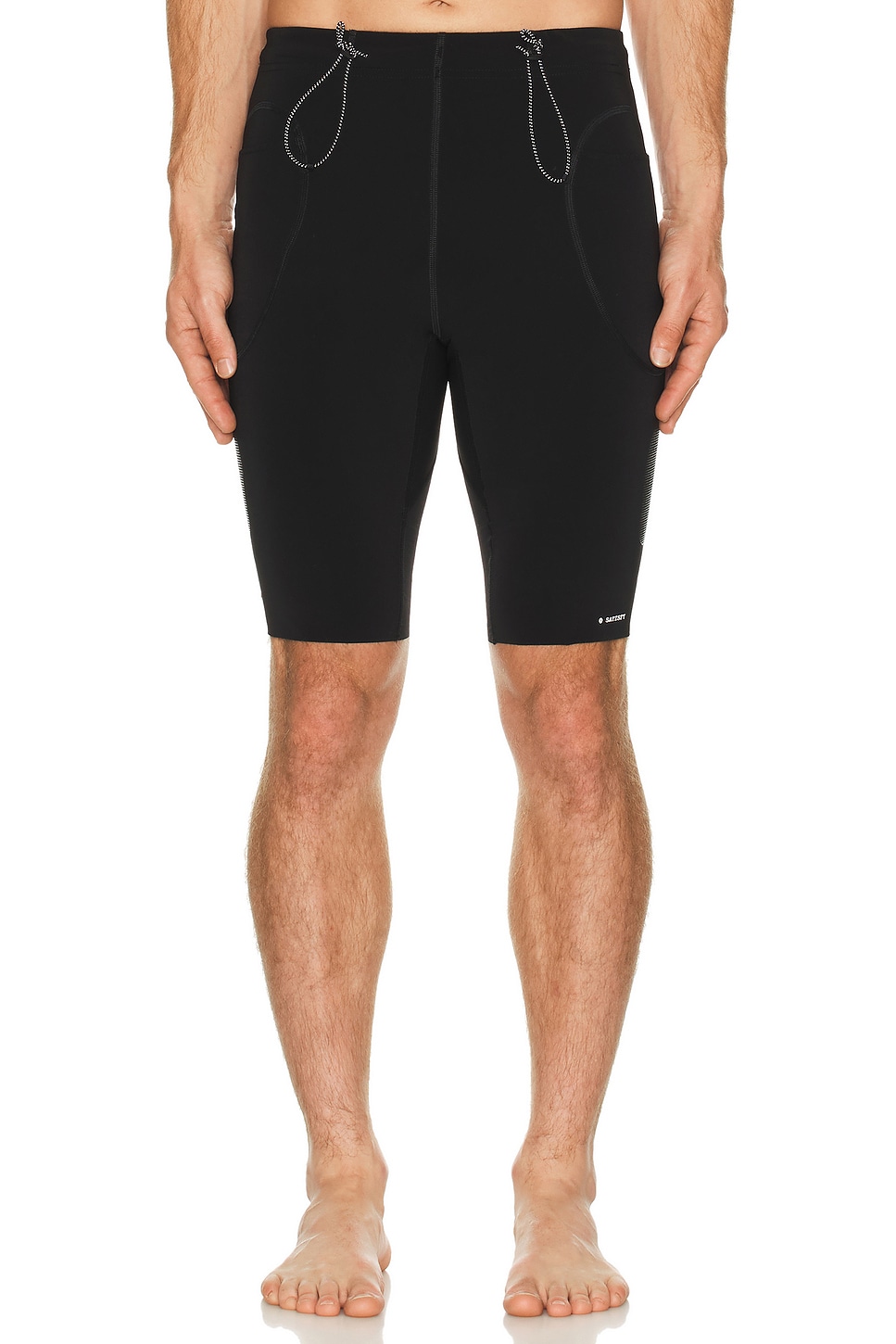 Image 1 of Satisfy Justice Cordura 9" Half Tights in Black