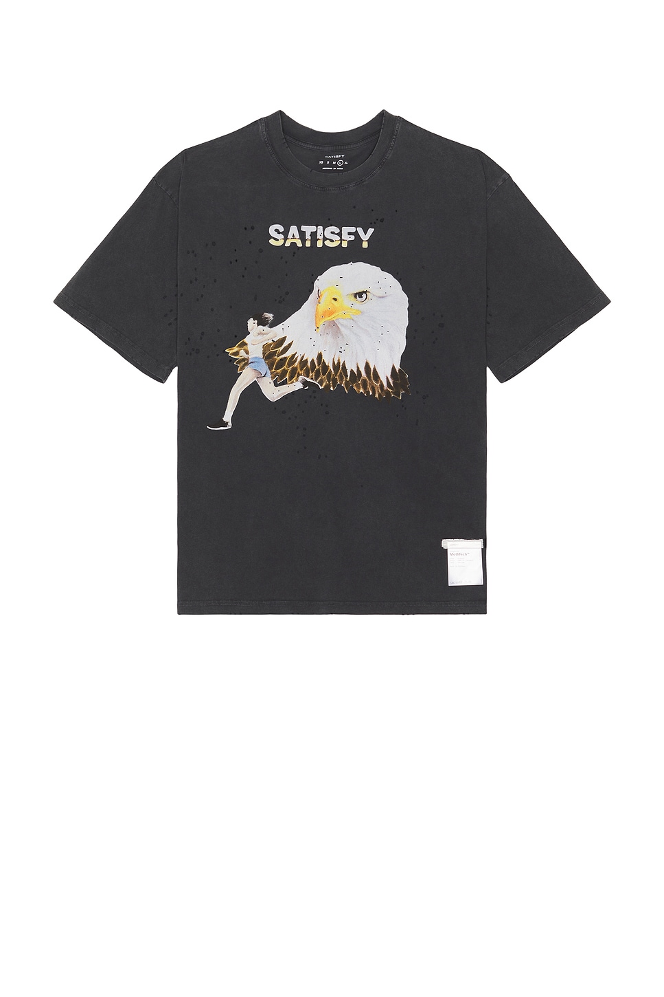 Image 1 of Satisfy Mothtech Tee in Aged Black