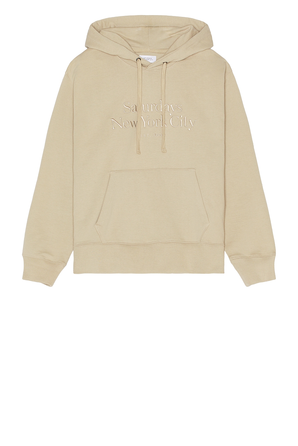 Image 1 of SATURDAYS NYC Ditch Miller Standard Hoodie in Classic Khaki