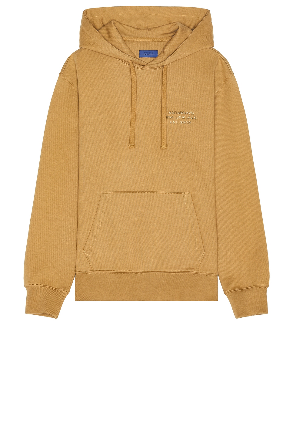 Image 1 of SATURDAYS NYC Ditch International Hoodie in Camel