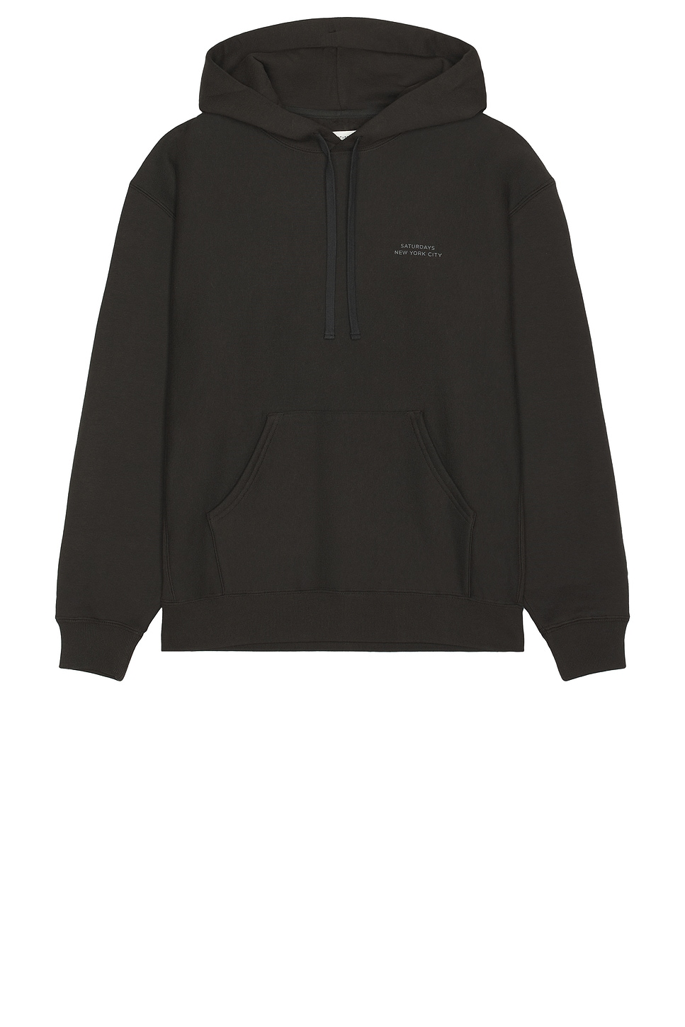 Ditch Wool Blend Hoodie in Black