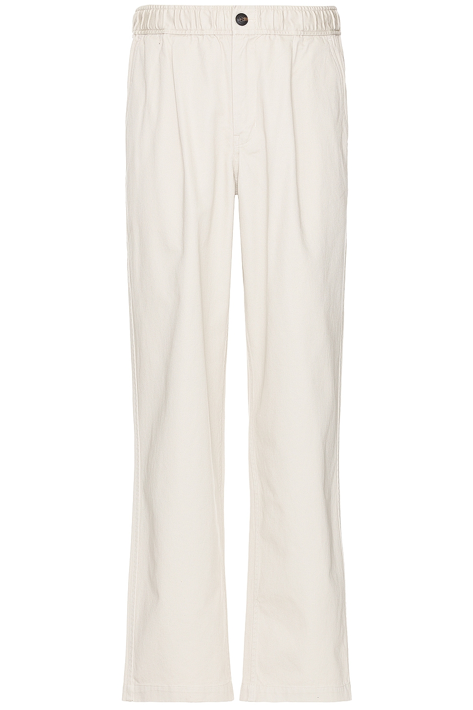 Image 1 of SATURDAYS NYC George Lightweight Cotton Trouser in Pumice Stone