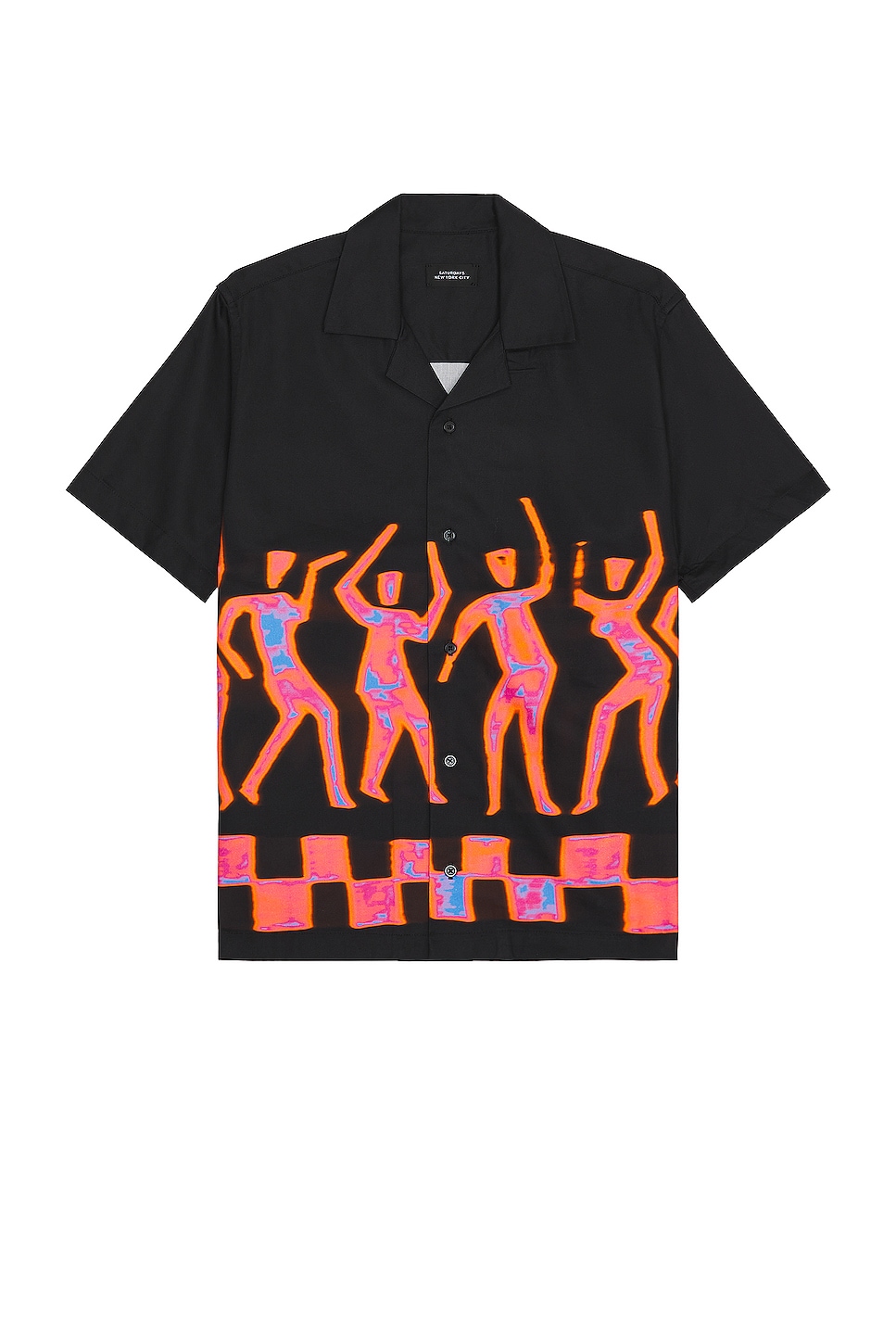 Image 1 of SATURDAYS NYC Canty Dancer Shirt in Black