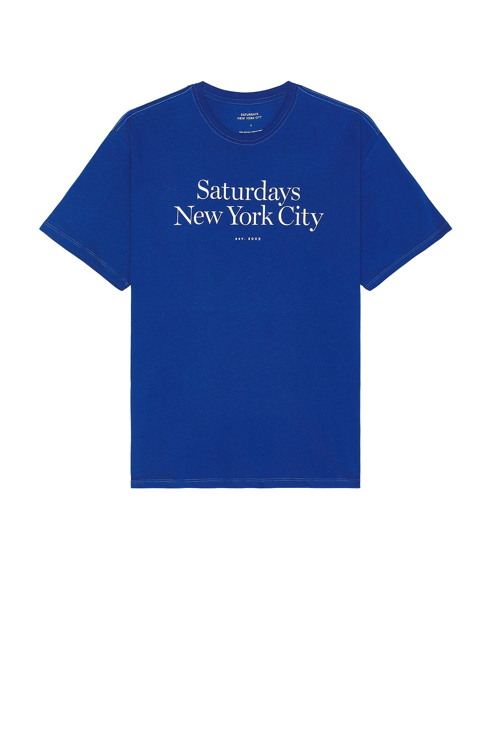 Shop Saturdays Surf Nyc Miller Standard Short Sleeve Tee In Limoges