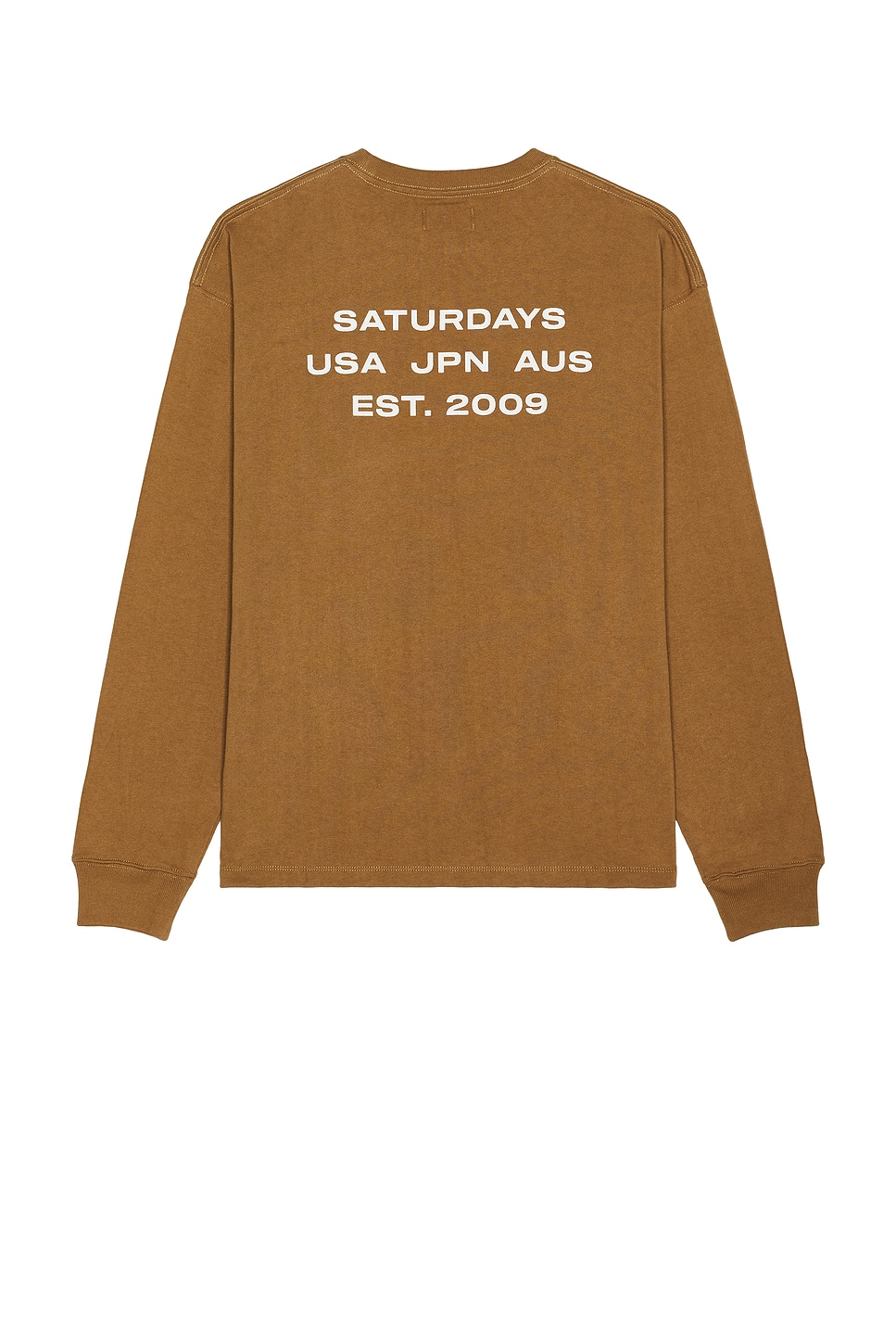 Max Weight Long Sleeve Tee in Brown