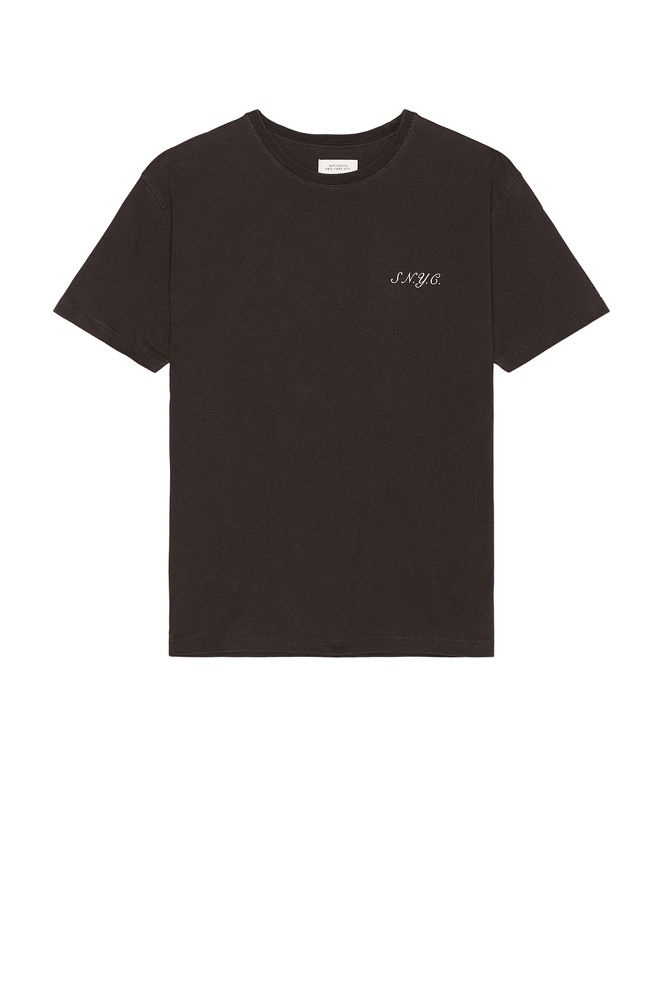 Pigment Dyed T-Shirt in Black