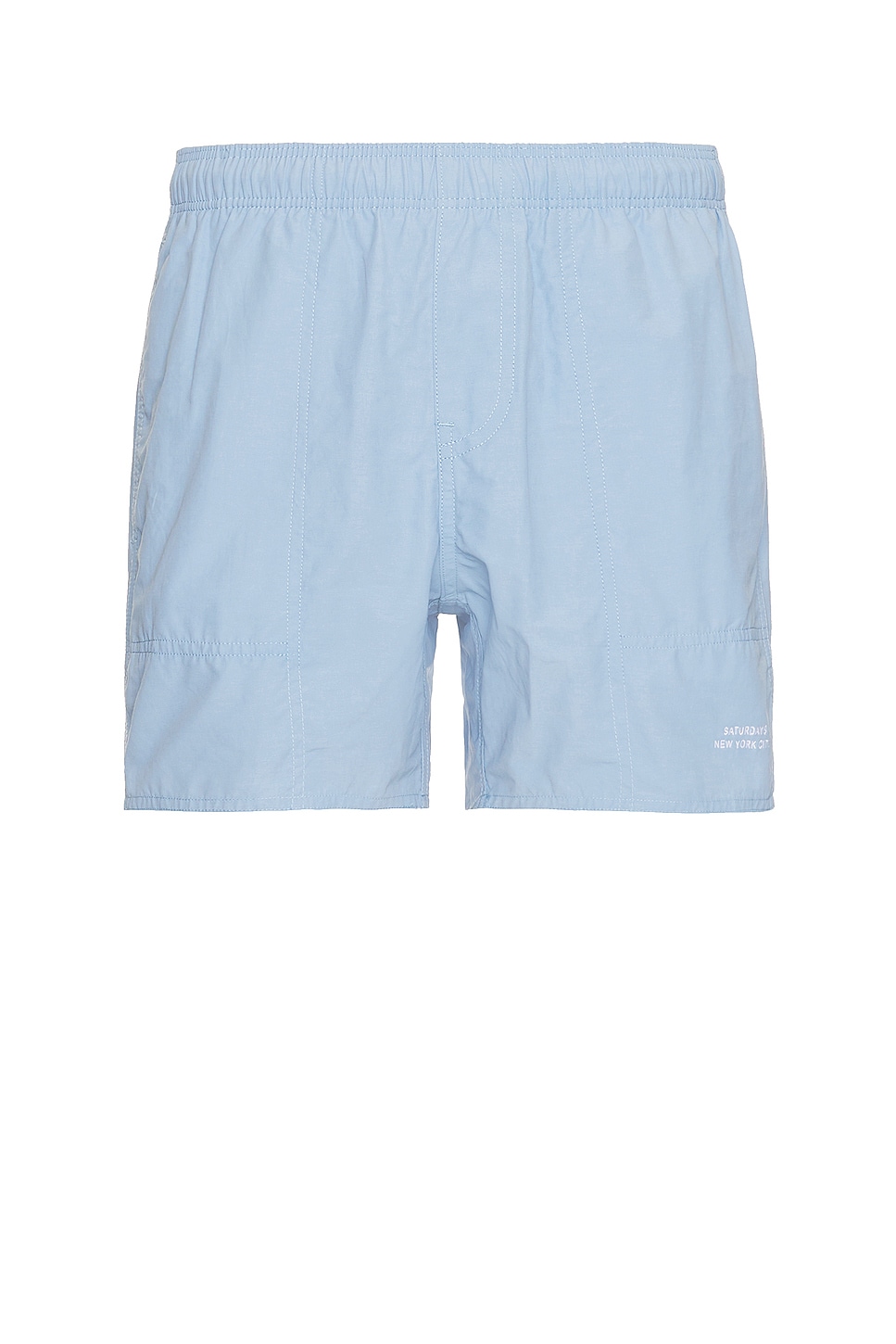 Image 1 of SATURDAYS NYC Talley Swim Short in Forever Blue