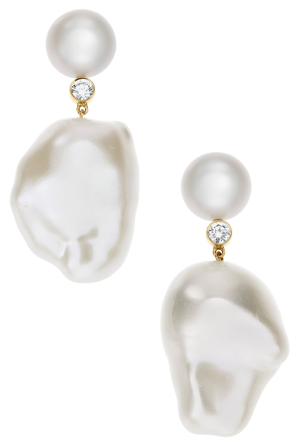 Venus Diamant Earrings in Ivory