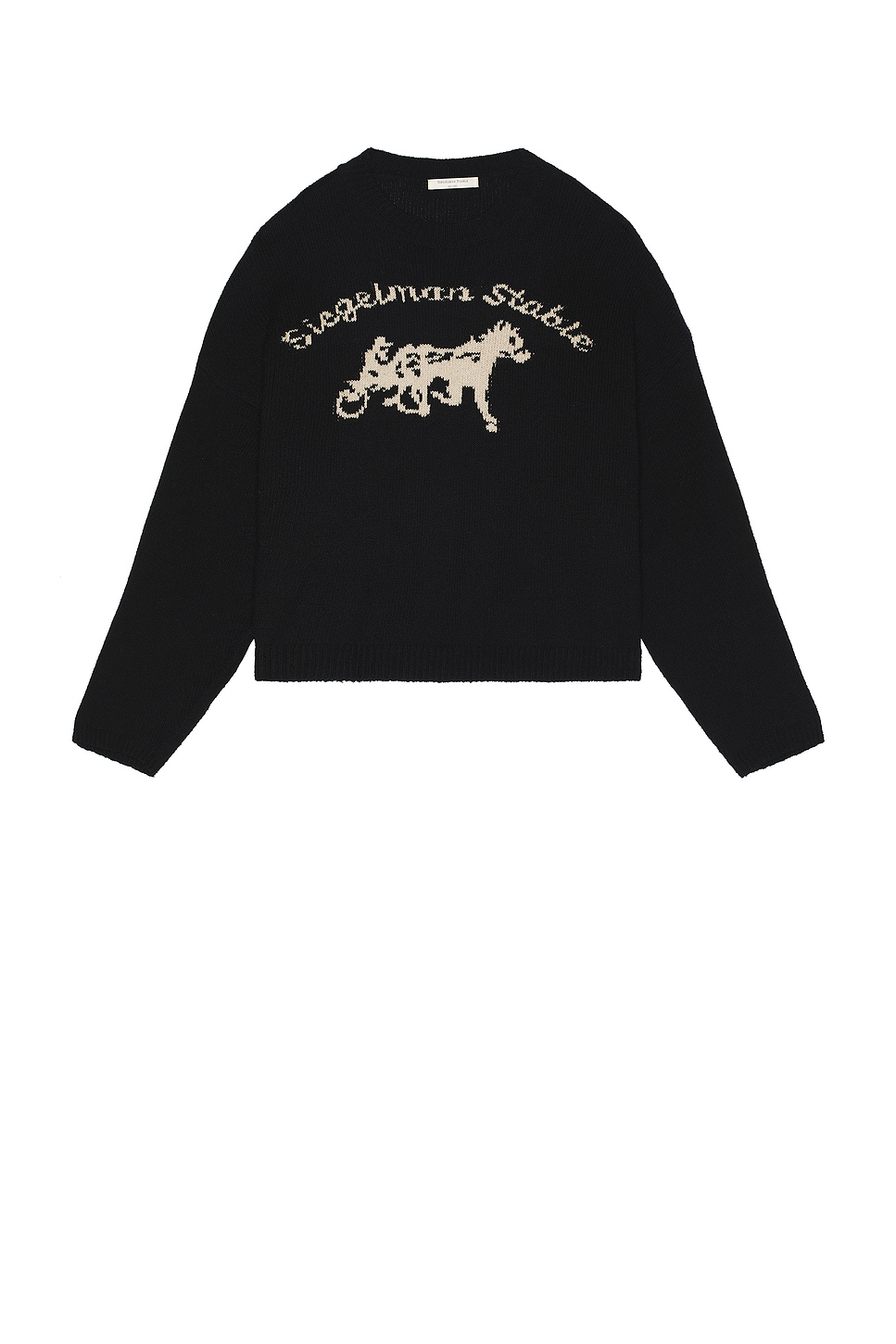 Image 1 of Siegelman Stable x FWRD Tricot Sweater in Coal