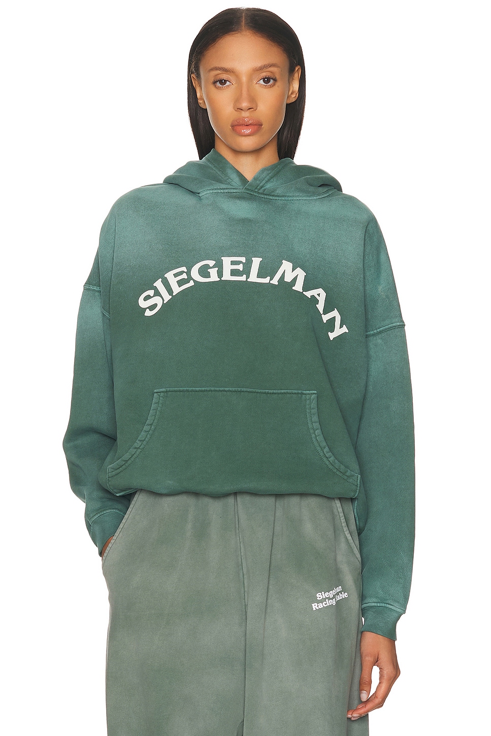 Racing Stable Hoodie in Green