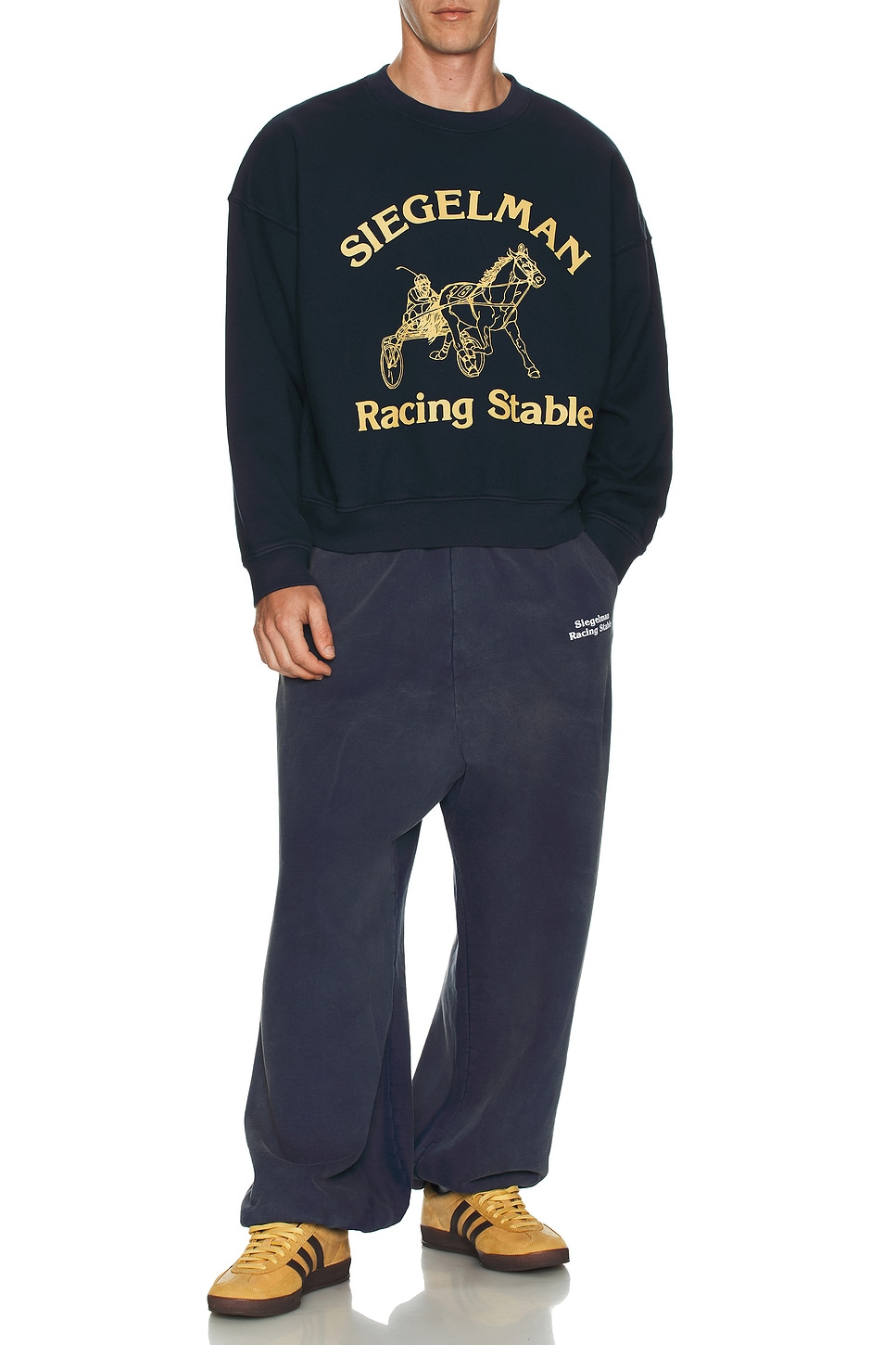 Image 1 of Siegelman Stable Racing Stable Crew in Navy & Gold