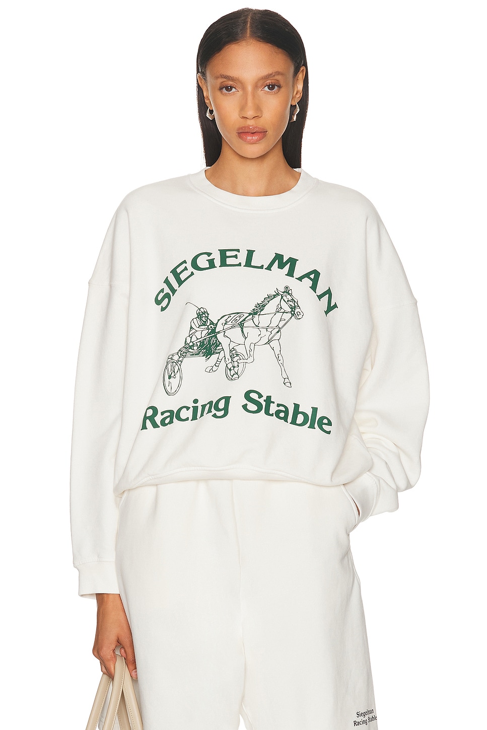 Racing Stable Crew in White