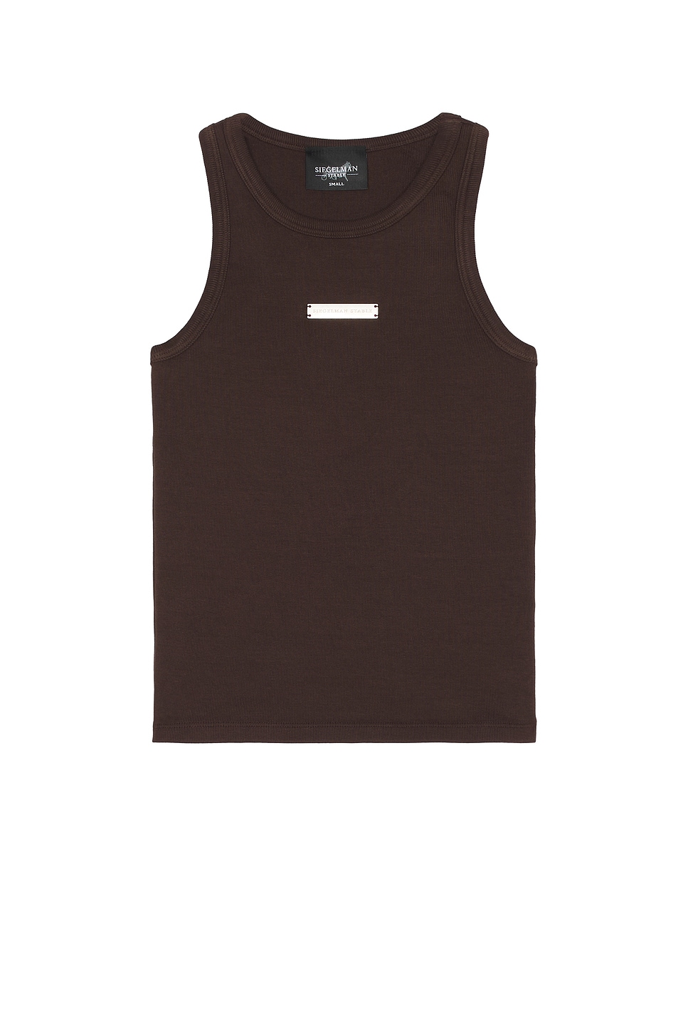 Image 1 of Siegelman Stable x FWRD Racerback Tank in Chocolate Brown
