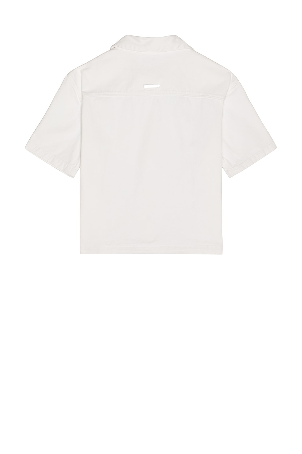 Siegelman Stable Short Sleeve Button Down In White