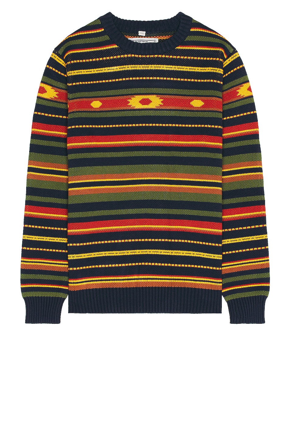 Image 1 of Schott NYC Multistripe Sweater in Multi