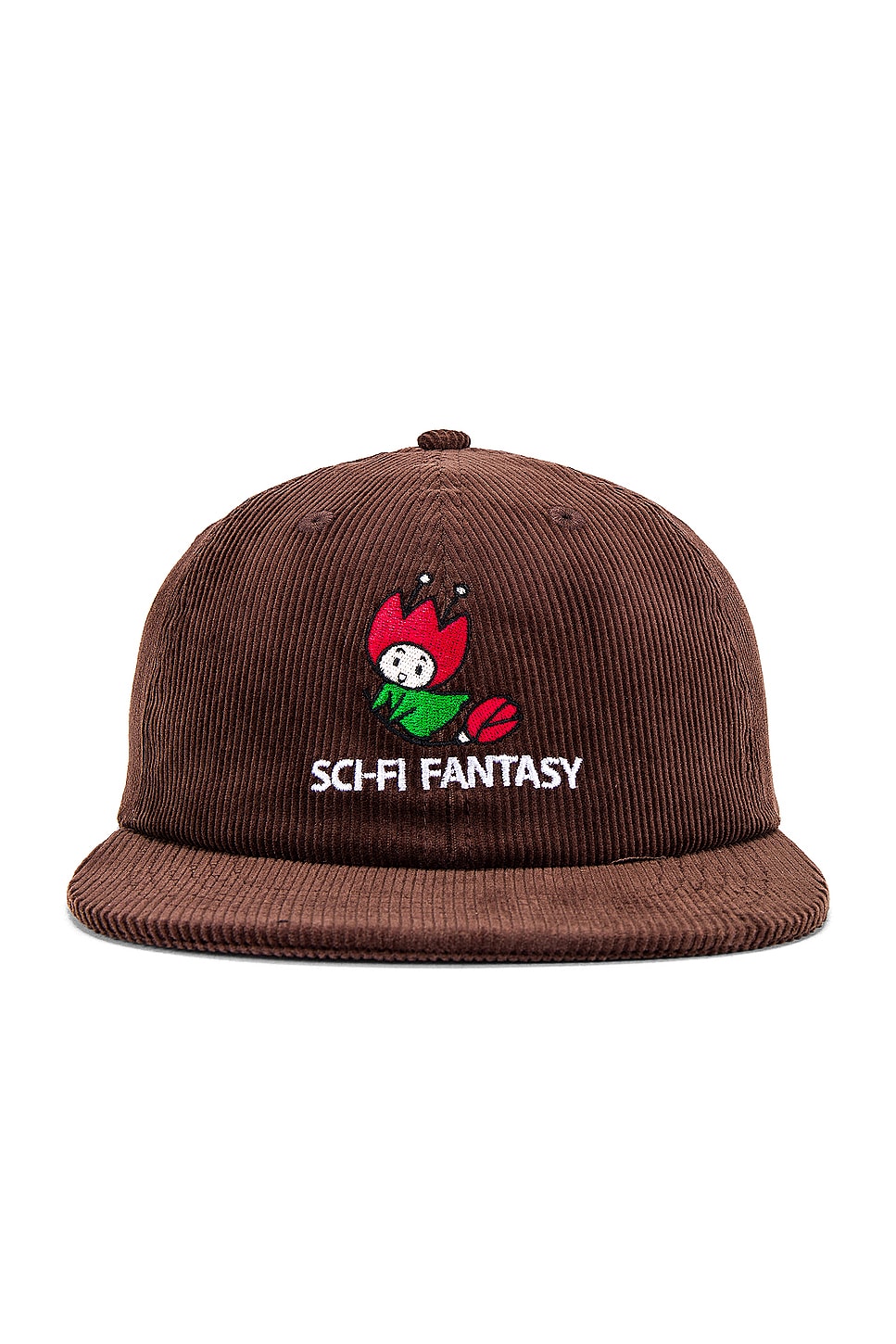 Flying Rose Hat in Brown