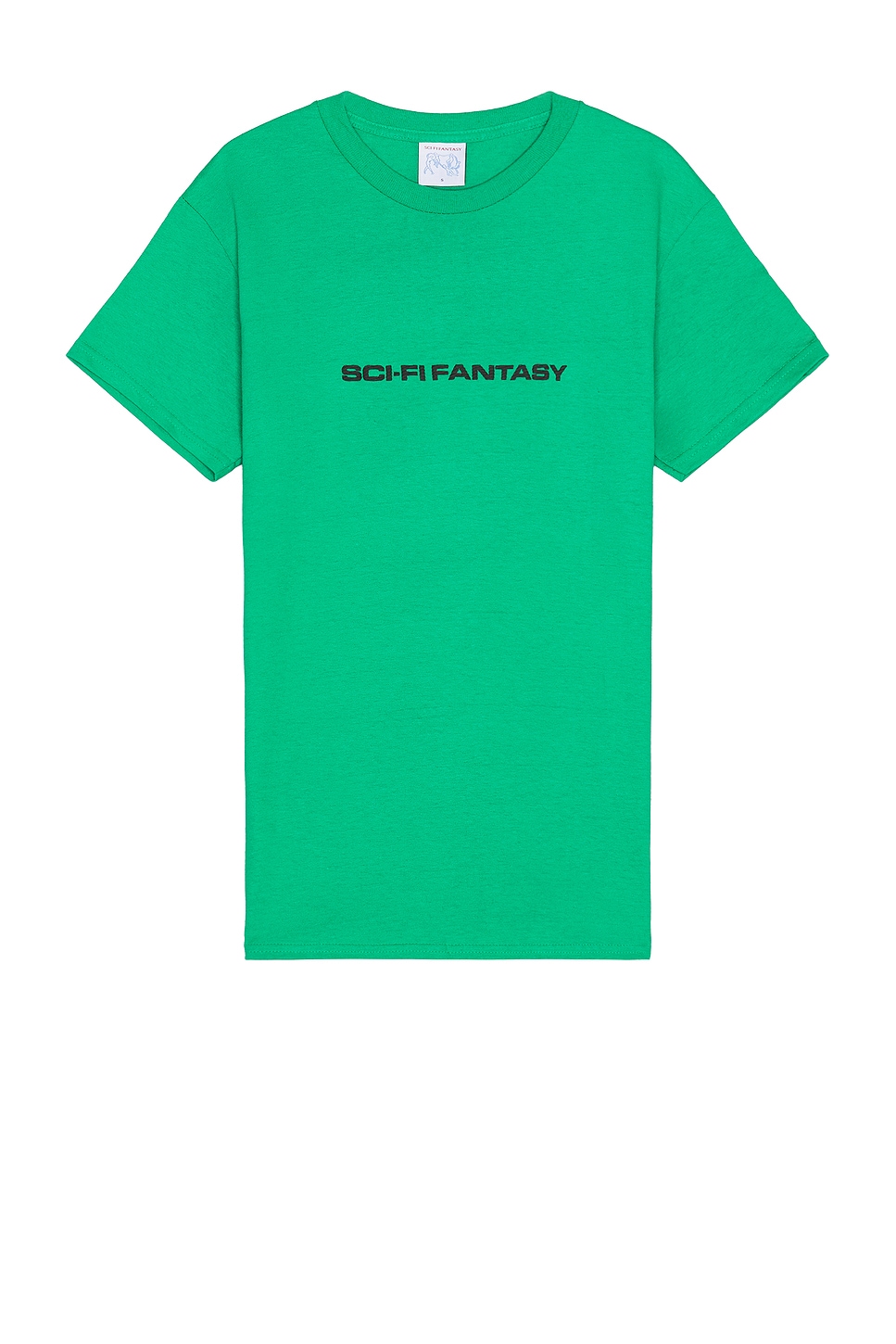 Image 1 of SCI-FI FANTASY Textured Logo Tee in Green